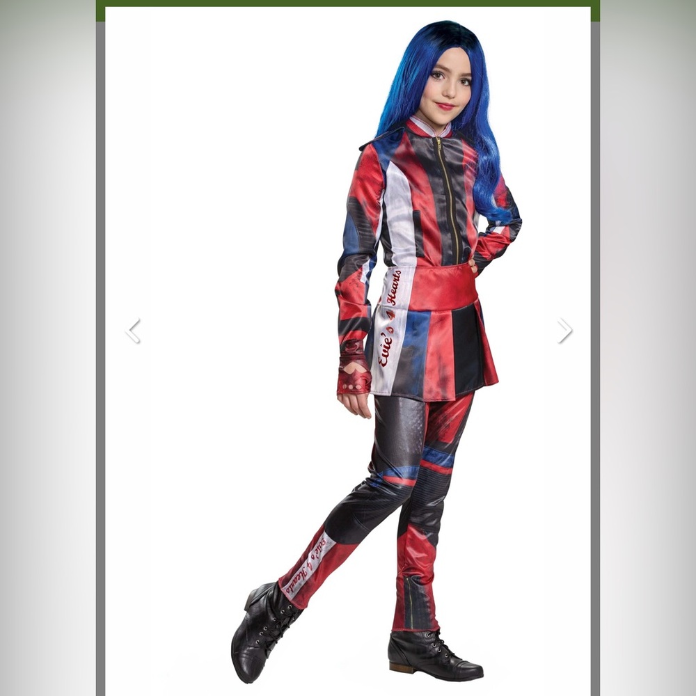 Pre-owned Disney Descendants Evie kids costume
